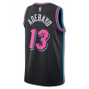 Dres Miami Heat Bam Adebayo Nike 2025-26 City Edition Crno Swingman